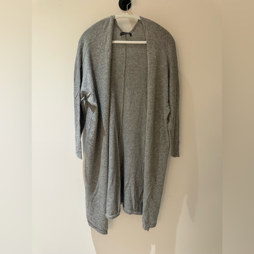 Brandy Melville Long Gray Cardigan - Picture 5 of 11